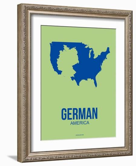 German America Poster 1-NaxArt-Framed Art Print