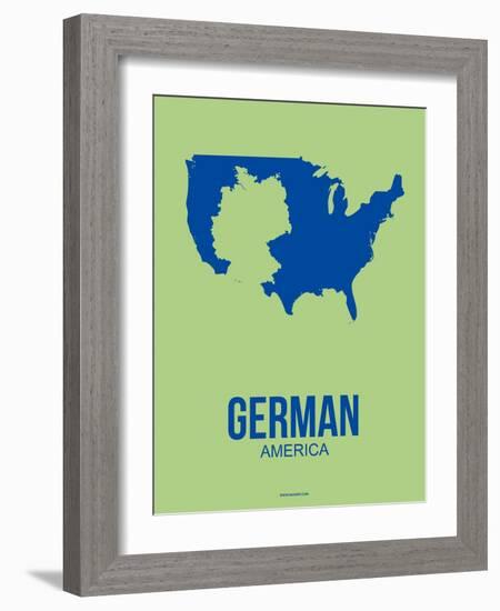 German America Poster 1-NaxArt-Framed Art Print