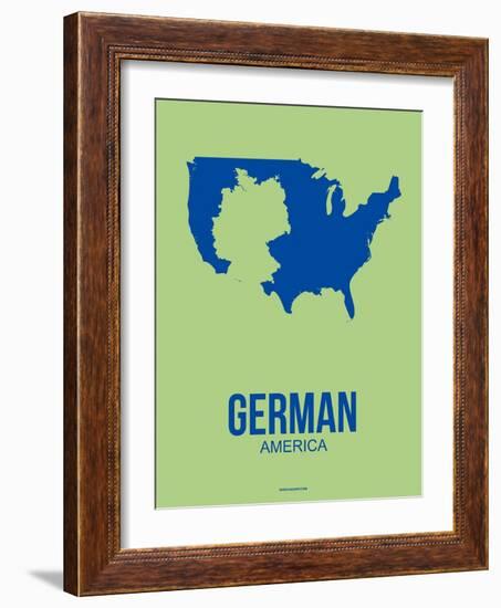 German America Poster 1-NaxArt-Framed Art Print