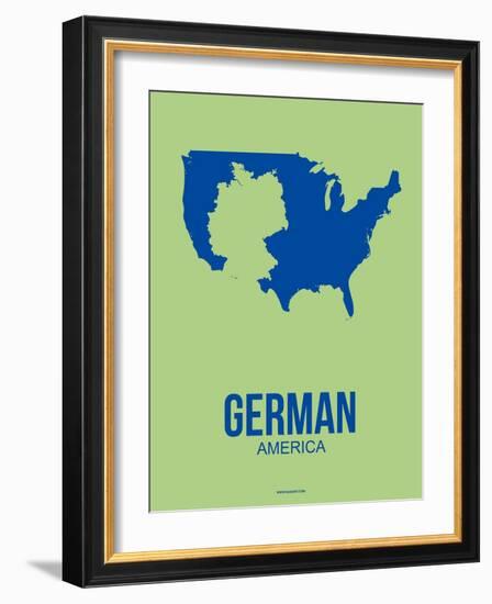 German America Poster 1-NaxArt-Framed Art Print