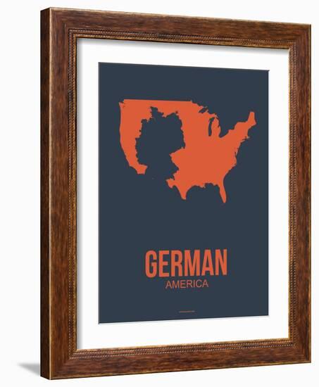 German America Poster 2-NaxArt-Framed Art Print