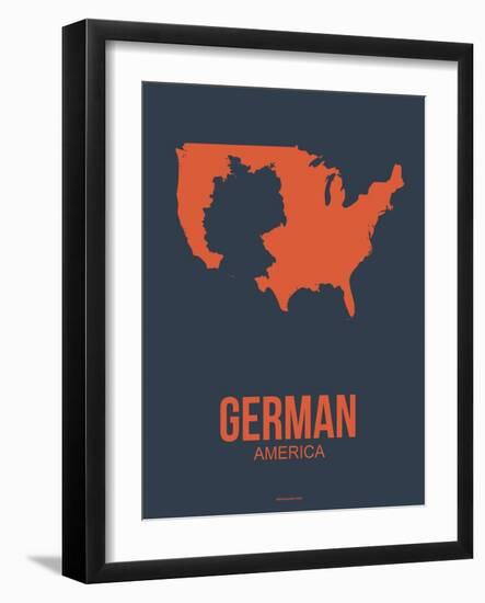 German America Poster 2-NaxArt-Framed Art Print