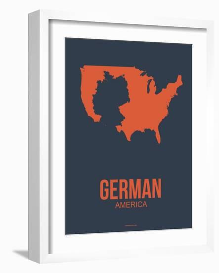 German America Poster 2-NaxArt-Framed Art Print