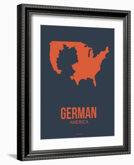 German America Poster 2-NaxArt-Framed Art Print