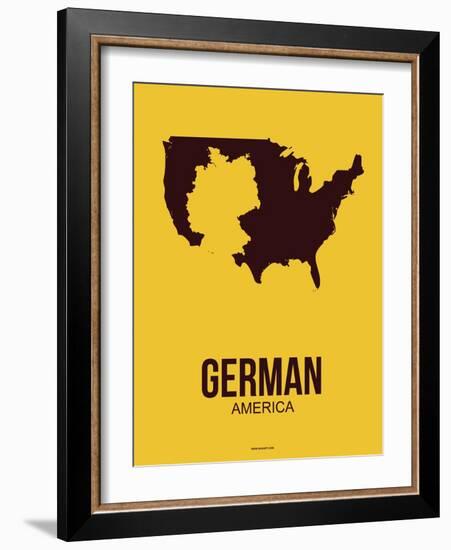 German America Poster 3-NaxArt-Framed Art Print