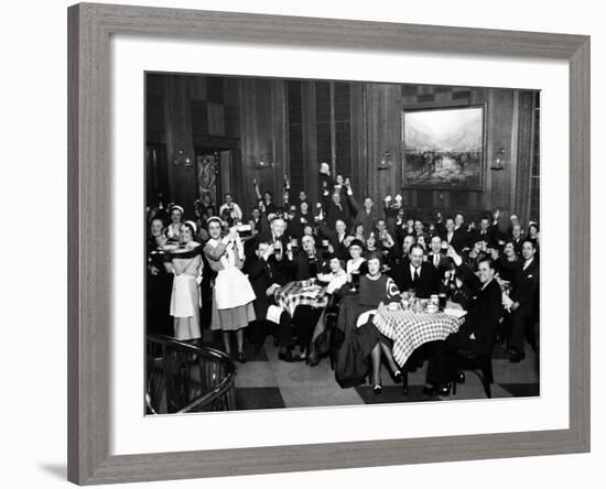 German-Americans Celebrate the End of Prohibition-null-Framed Photo