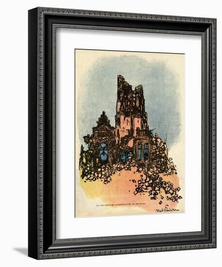 German Architecture-Abel Faivre-Framed Premium Giclee Print