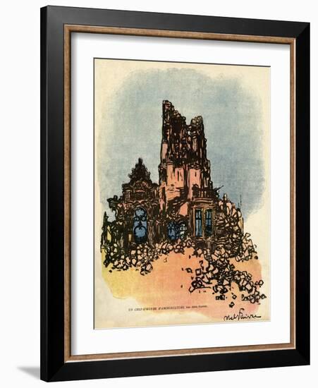 German Architecture-Abel Faivre-Framed Art Print