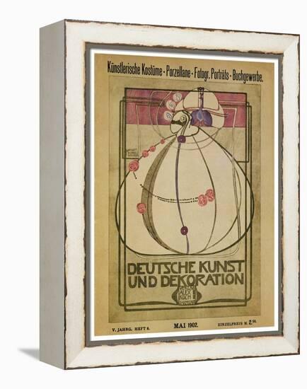 German Art & Decoration Exhibition-Margaret MacDonald-Framed Stretched Canvas