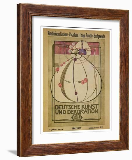 German Art & Decoration Exhibition-Margaret MacDonald-Framed Art Print