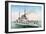 German Battleship Rheinland, C1910-1918-null-Framed Giclee Print