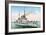 German Battleship Rheinland, C1910-1918-null-Framed Giclee Print