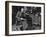 German-Born Us Writer Thomas Mann Sitting at His Desk-Carl Mydans-Framed Photographic Print