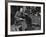 German-Born Us Writer Thomas Mann Sitting at His Desk-Carl Mydans-Framed Photographic Print