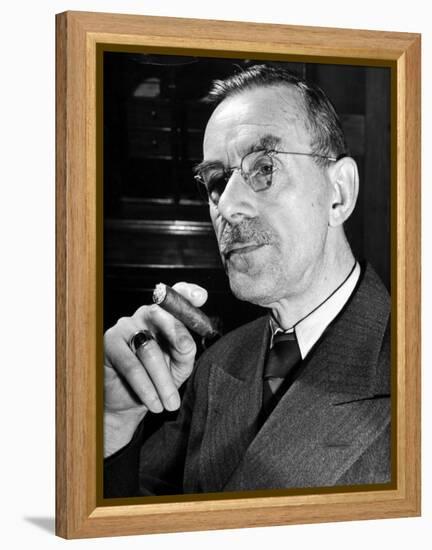 German-Born Us Writer Thomas Mann-Carl Mydans-Framed Premier Image Canvas