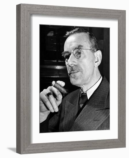 German-Born Us Writer Thomas Mann-Carl Mydans-Framed Photographic Print