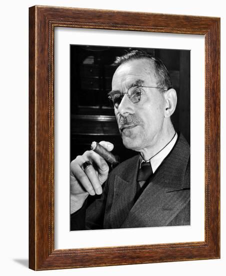 German-Born Us Writer Thomas Mann-Carl Mydans-Framed Photographic Print