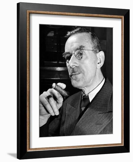 German-Born Us Writer Thomas Mann-Carl Mydans-Framed Photographic Print