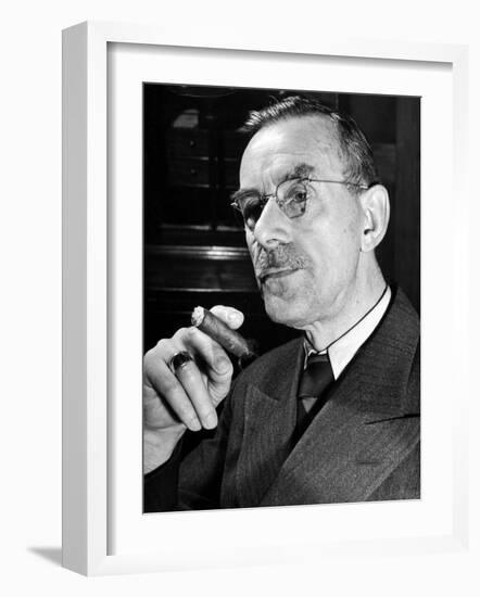 German-Born Us Writer Thomas Mann-Carl Mydans-Framed Photographic Print