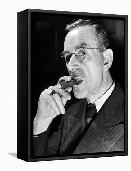 German-Born Us Writer Thomas Mann-Carl Mydans-Framed Premier Image Canvas