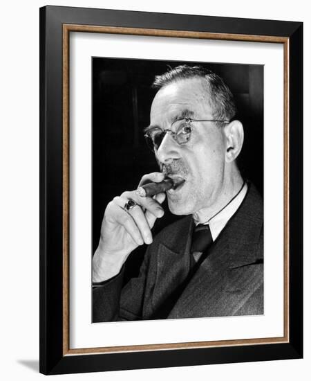 German-Born Us Writer Thomas Mann-Carl Mydans-Framed Photographic Print