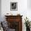 German-Born Writer Thomas Mann Reading a Book at Home-Carl Mydans-Framed Premium Photographic Print displayed on a wall