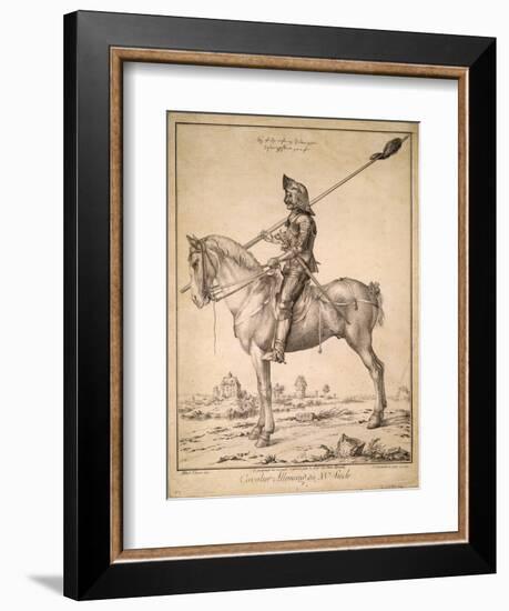 German Cavalryman of the 15th Century, 1785-Albrecht Dürer-Framed Giclee Print