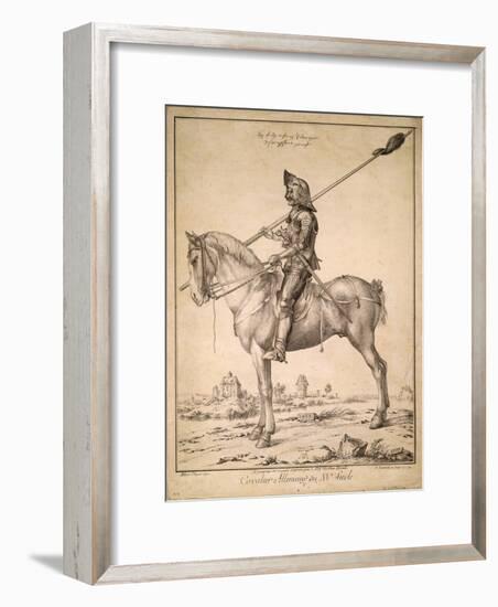 German Cavalryman of the 15th Century, 1785-Albrecht Dürer-Framed Giclee Print