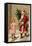 German Christmas Card-German School-Framed Premier Image Canvas