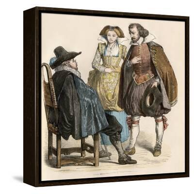 German Citizens in Fashion, Beginning 1600 - German Citizens