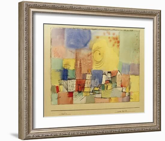 German City BR-Paul Klee-Framed Giclee Print