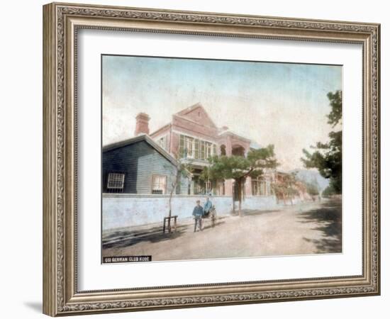 German Club, Kobe, Japan-null-Framed Giclee Print