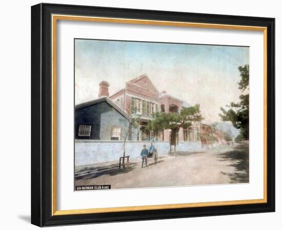 German Club, Kobe, Japan-null-Framed Giclee Print