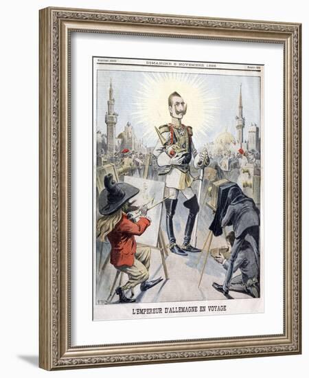 German Emperor; Kaiser Wilhelm II as the French Saw Him-null-Framed Giclee Print