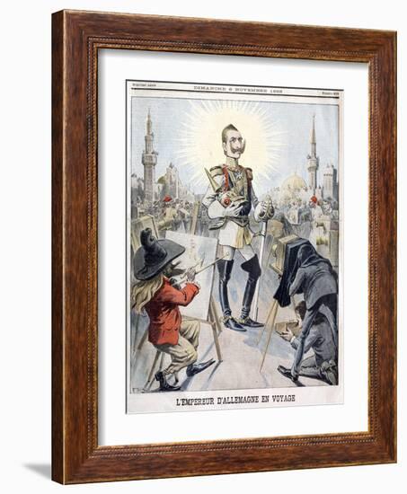 German Emperor; Kaiser Wilhelm II as the French Saw Him-null-Framed Giclee Print