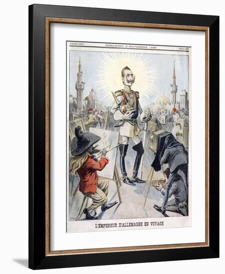 German Emperor; Kaiser Wilhelm II as the French Saw Him-null-Framed Giclee Print