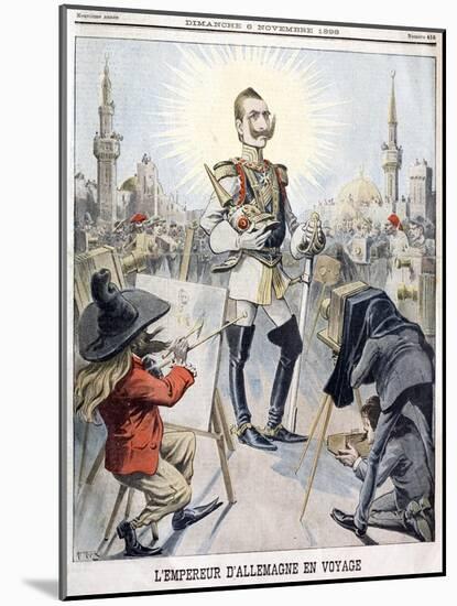 German Emperor; Kaiser Wilhelm II as the French Saw Him-null-Mounted Giclee Print