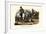 German Farm Horses, 1824-Karl Joseph Brodtmann-Framed Giclee Print