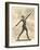 German Female Athlete, with Javelin-null-Framed Art Print