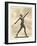 German Female Athlete, with Javelin-null-Framed Art Print