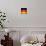 German Flag-marinini-Art Print displayed on a wall