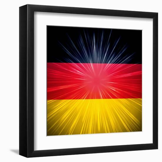 German Flag-marinini-Framed Art Print