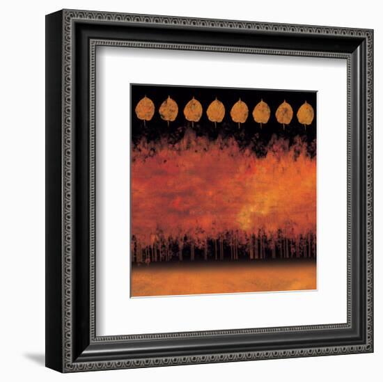 German Forest at Night-Von Udo-Framed Art Print