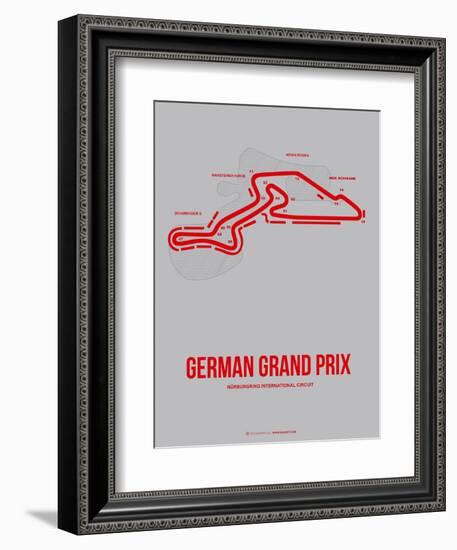 German Grand Prix 1-NaxArt-Framed Art Print