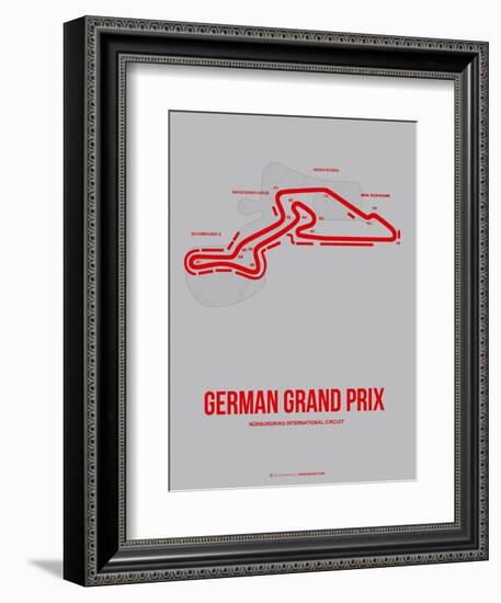 German Grand Prix 1-NaxArt-Framed Premium Giclee Print