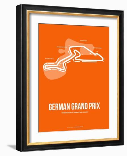 German Grand Prix 3-NaxArt-Framed Art Print