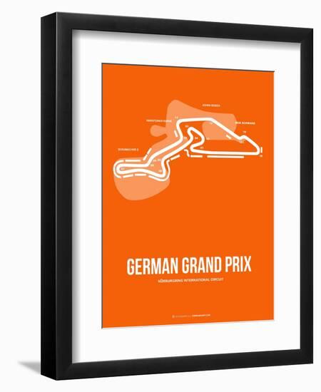 German Grand Prix 3-NaxArt-Framed Art Print