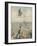 German Husband and Wife Team Perform a Dramatic Tightrope Cycling Act-Achille Beltrame-Framed Photographic Print