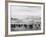 German Infantry Crossing a Field During World War I-Robert Hunt-Framed Photographic Print