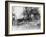 German Infantry in Gas Masks WWI-Robert Hunt-Framed Photographic Print